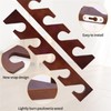 SOEWIOU 3 Pcs Hat Rack for Baseball Caps, Wall Mounted