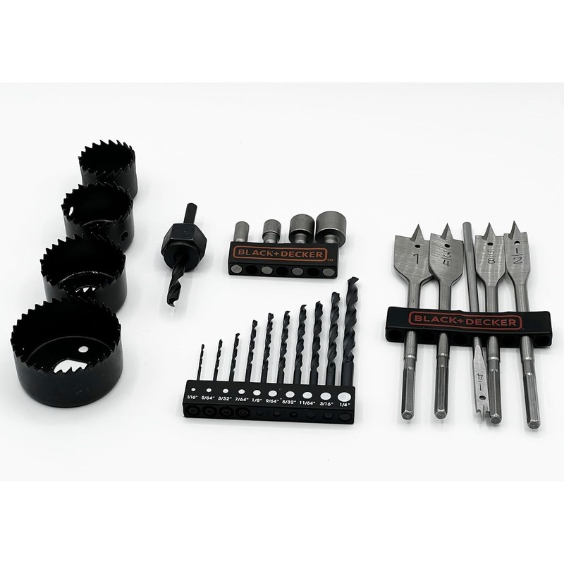 BLACK+DECKER 65 Piece Home Repair Tool Set with Tool Bag