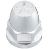 ジェットイノウエ(JET INOUE) スターマークナットカバー 33MM ABS 10個入 メッキ 500496