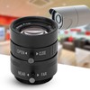 3MP Camera Lens 25mm Focal Length Manual Focus Adjustable Aperture