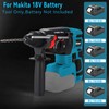 Cordless Rotary Hammer Drill Compatible with Makita 18v Battery, Brushless