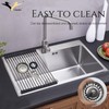 Castaic 2 Pcs Kitchen Sink Strainer Plug,Stainless Steel Kitchen Sink