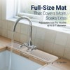 14.6” Silicone Faucet Mat For Kitchen Sink, Kitchen Sink Splash