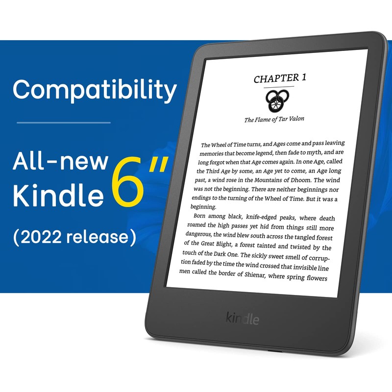 CoBak Case for All New 6 Inch E-Reader 2024 and
