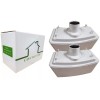 Casa Vacuums 2 NEW LUX 9000 HEPA FILTER FOR LUX