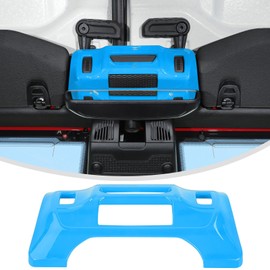 Linskip One-Touch Roof Panel Trim Compatible with 2024 2025 Jeep Wrangler JL 4XE & Gladiator JT, Overhead Feature Decor Cover for Jeep Wrangler Interior Accessories(Light Blue)