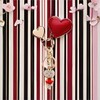 Hztyyier 3D Kitten Key Ring, Crystal Rhinestone Key Ring Charm