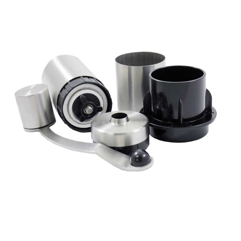 Rhinowares kleine Handmühle mit Adapter für Aeropress, 20 x 6