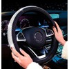 Doublekill Diamond Leather Steering Wheel Cover with Bling Bling Crystal