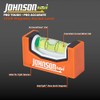 Johnson Level & Tool 1721P Nivel de bolsillo magnético, fácil