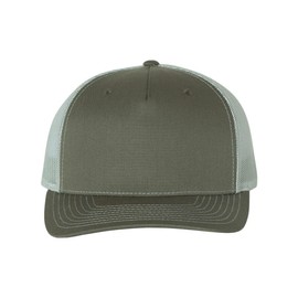 Richardson Trucker Cap Adjustable Beetle/ Quarry