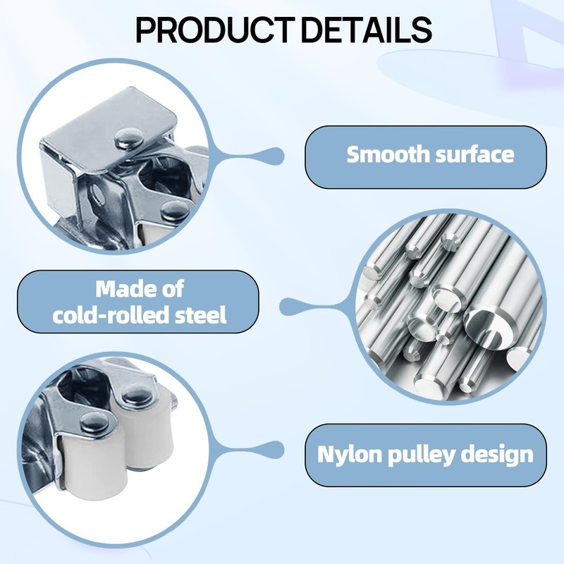 Girihe 8 PCS Cupboard Catch, Roller Catchh with Screw Cupboard