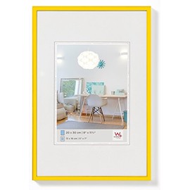 Walther Design KV318I New Lifestyle Picture Frame, 5 x 7 inch (13 x 18 cm), Yellow