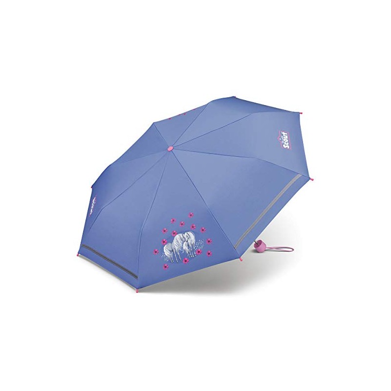 Scout Amici Children's Pocket Umbrella Reflective, Purple