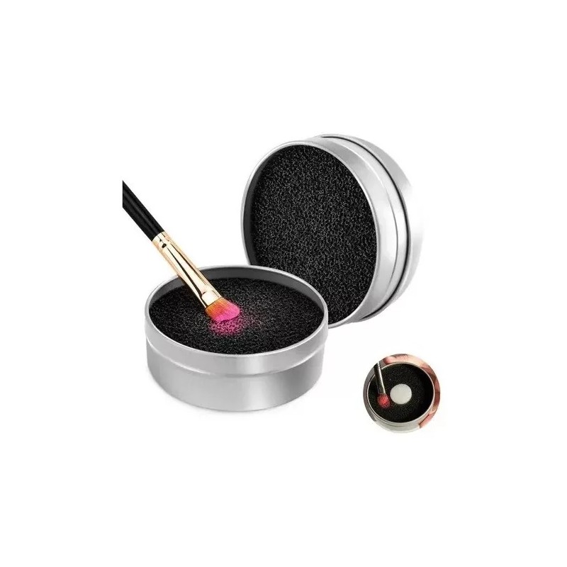 Mafab Estuche Limpia Brocha En Seco Maquillaje Esponja Ecológico