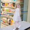 Proudoll 1/3 BJD Doll Complete Set - White Dress with