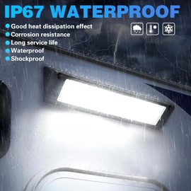 SKTYANTS 13" Exterior LED Flood Lighting Fixture, led rv Light Exterior Lights, 6000K Super Bright, 12V/24V DC, High Lumen Output Low Current Draw, IP 67 Waterproof for RV Boat