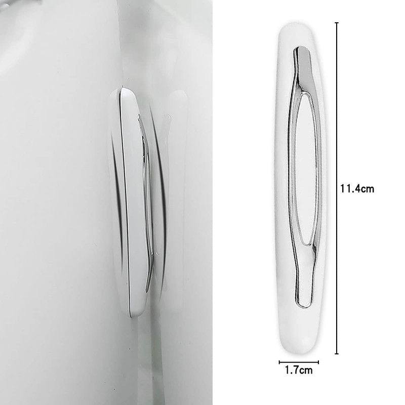 Lotsdonxia 4-Pack Car Door Edge Protectors Shock-Absorbing Bumper Strips for
