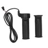 TDR E-Bike Twist Throttle 24V-72V Compatible, Black Rubber & ABS