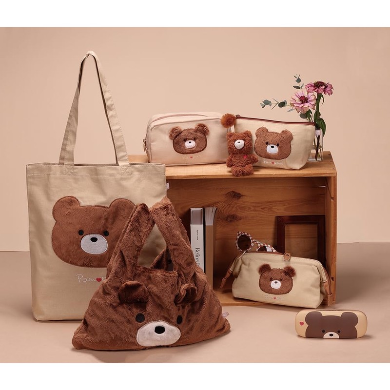 Skater ZPC1-A Pencil Case Pompon's Bear