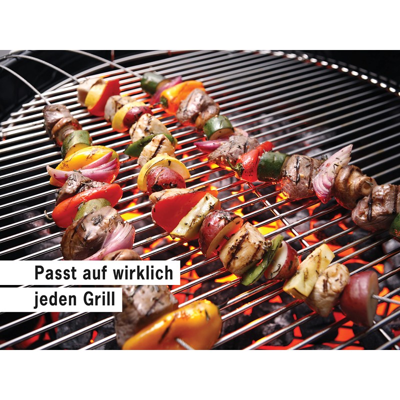 SPIEDI FLESSIBILI OEM SET 2 FIREWIRE ACCIAIO, PER MARINATA GRILL