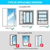 AC Window Seal Kit,10 x 71 Inch 3-Layer Portable Air