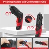 AFNZTME Cordless Power Screwdriver Electric Screwdriver Rechargeable Set, Battery Powered