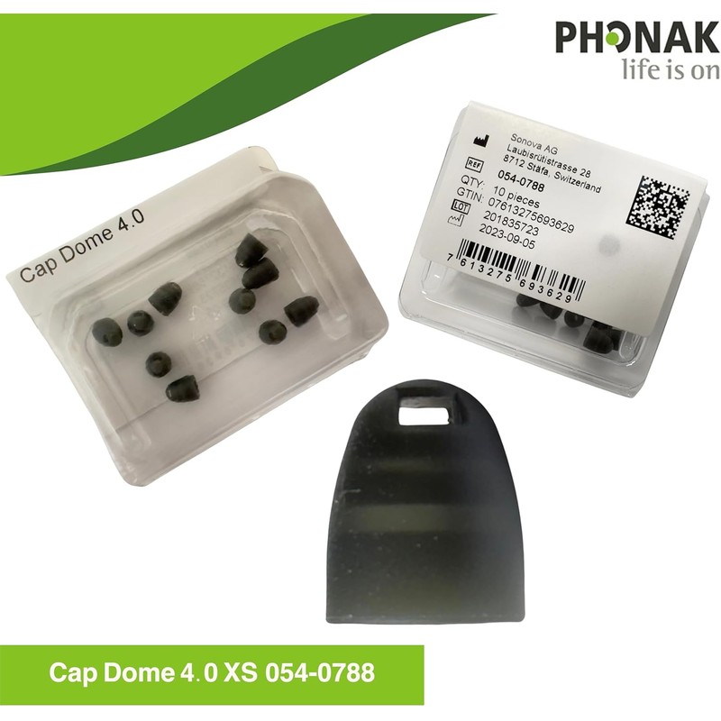 Phonak Cap Domes 4.0 – 10 Pack – Compatible with