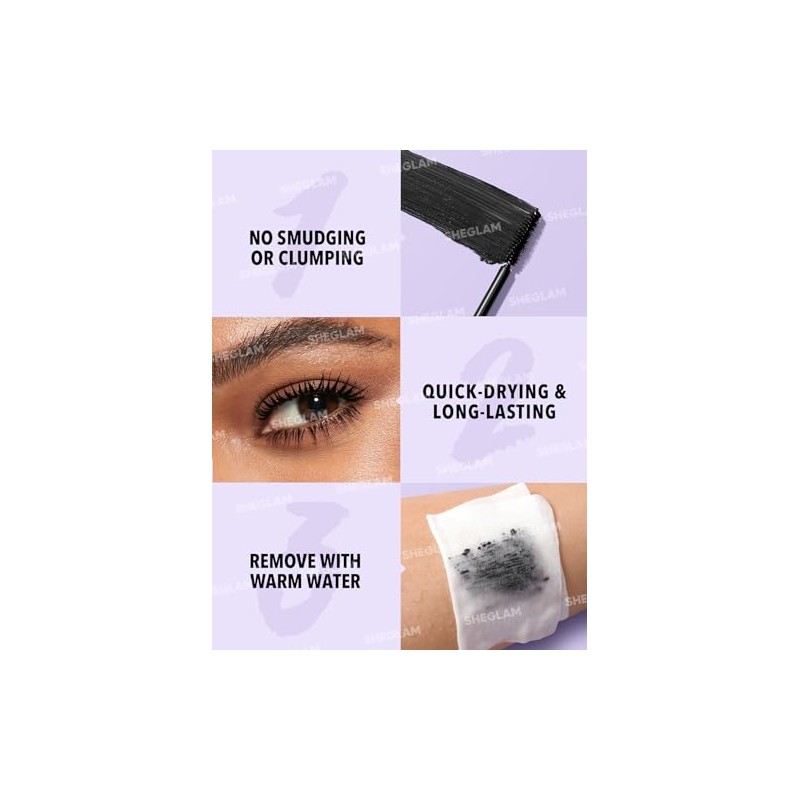 SHEGLAM Máscara De Pestañas 2 En 1 Lash Besties
