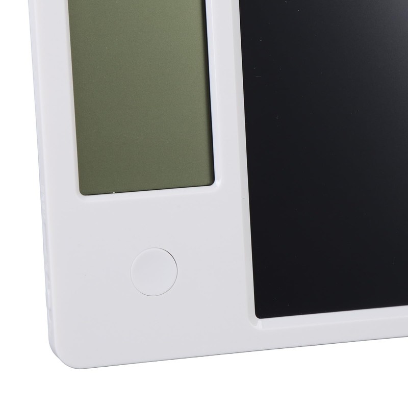 9.5 Inches Desktop Calendar with Clock Date Display, Electronic LCD