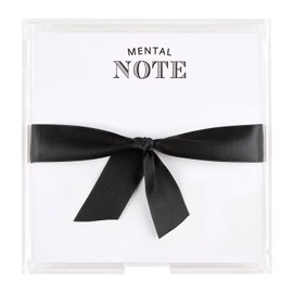 Santa Barbara Design Studio Michael & Co. Notepad with Holder, 125-Sheets, Mental Note