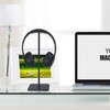 Headset Stand, Headphone Stand, Aluminium, Headset Holder Table with Solid