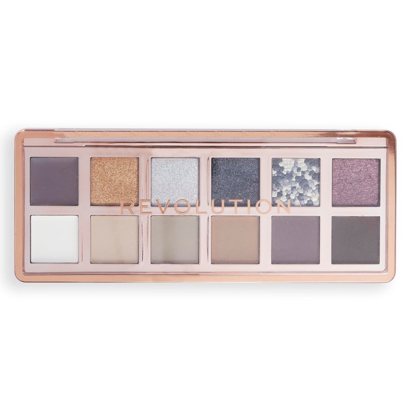Makeup Revolution, The Smokey Icon Grunge Eyeshadow Palette, Cream, Matte