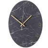 Wall Clock Nordic Decorative Marble Printing Mute Round Hanging Clock
