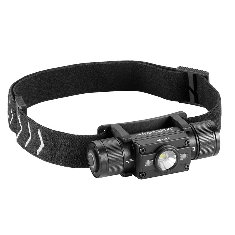 Maxxima LED Flashlight & Adjustable Headlamp Kit, 4 Mode Flashlight
