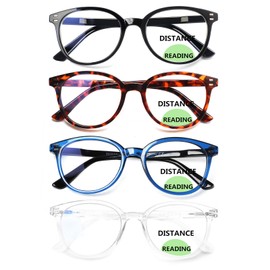 3 Pack Reading Glasses Spring Hinge Stylish Readers Black/Tortoise for Men and Women (4 multicolour, 3.50, x)