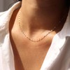 Elegance 11 designs Gold Thin Chain Layered Necklaces For Women