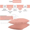 GC GAVENO CAVAILIA Percale Pillow Case, Polycotton, Blush Pink, 50x75
