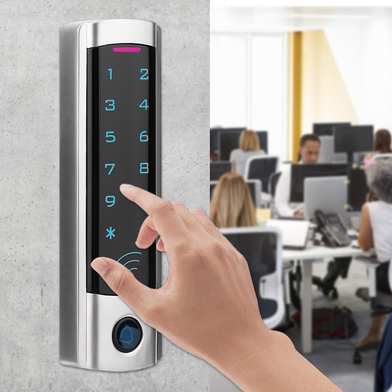 Outdoor IP68 Waterproof Door Access Control Card Password Wiegand26 Home