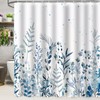 Jemsia Shower Curtain for Bathroom,Waterproof Anti Mould Bath Curtain Sea