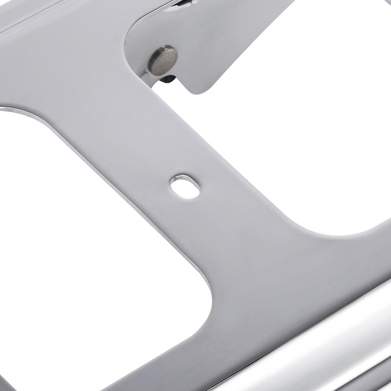 XFMT Motorcycles Chrome Detachable Two Up Luggage Rack Trunk Mount