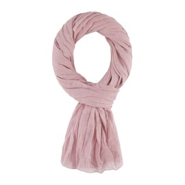 Allée du foulard - 100% Cotton Silk Scarf Women - 200 x 100 cm - Scarves & Scarves for Women, Headscarf, Hijab, Neckerchief, Women's Scarf, Loop Scarf Women, Stole Women's Festive - for All Seasons,