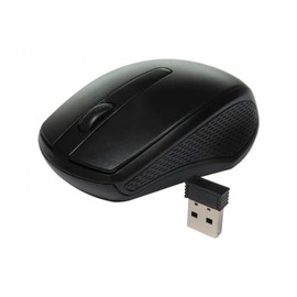 rhinocables Wireless Computer Mouse, 3 Button Optical Portable USB Mouse, Scroll Wheel, Cordless Design, 2.4G Wireless Dongle compatible with PC, Laptop, Mac, Notebook