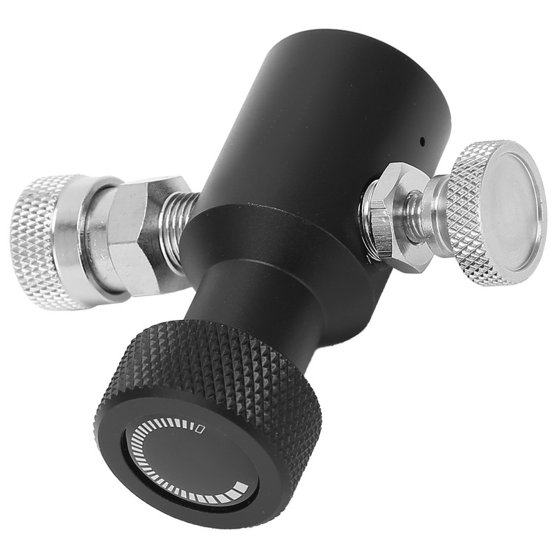 G1/2-14 CO2 Refill Adapter Connector Black Soda ASA Release Valve
