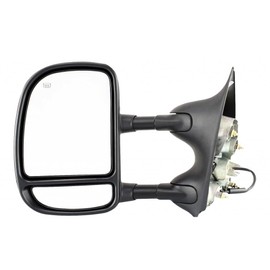 For Ford F-250 Super Duty 2003 04 05 06 2007 Door Mirror Driver Side | Power | Heated | w/Signal | Paint To Match | Pickup | Replacement For 5C3Z 17683 EAA | FO1320274