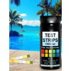 100pcs PH Test Strip 7 in 1 Pool Water Test