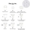 Ultrasonic Mini Washing Machine - USB-Powered Portable Turbine Washer with