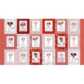 Loralie Designs - Nifty Nurses 👩‍⚕️Quilting And Crafting Fabric Panel