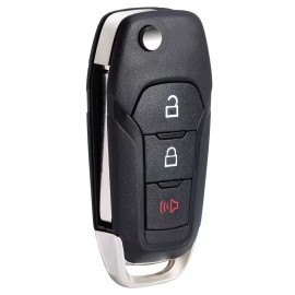 KEYECU for Ford F150 F250 F350 F450 2023 2024 Flip Remote Key Fob N5F-A08TBLP 164-R8334