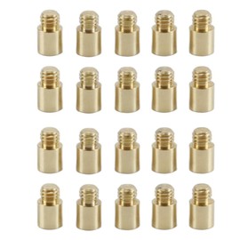 Durlo 20 PCS 1.0g Brass Dart Weights, Weights Adjuster with 2BA Thread Accessories for Improving Shooting Success Rate